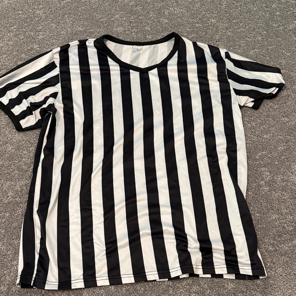 Black and White Striped T-Shirt